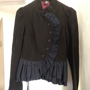 Free People Ruffled Sweater